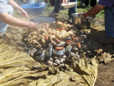 Traditional Chilean Clambake