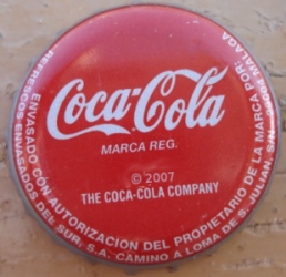 Spanish Coka Cola cap